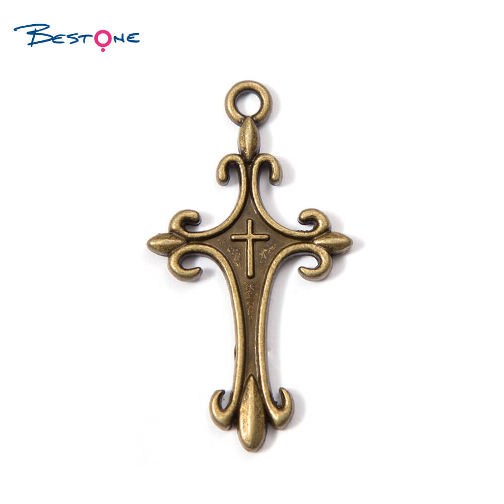 Metal Cross Charm