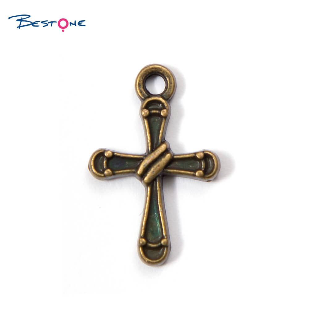 Metal Cross Charm