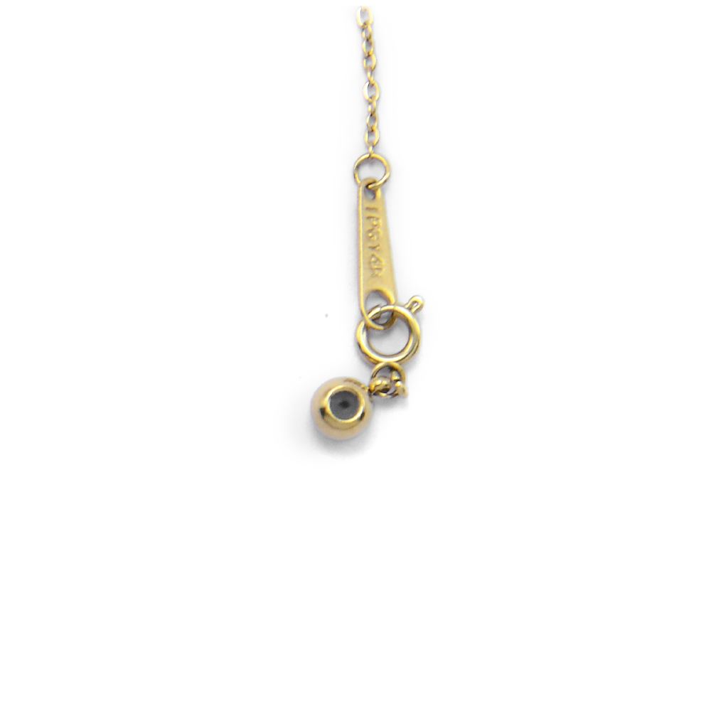 Stainless Steel with Real Gold Plated Chain Necklace