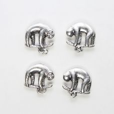 Sloth Antique Silver Charm