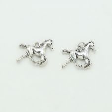 Horse Antique Silver Charm