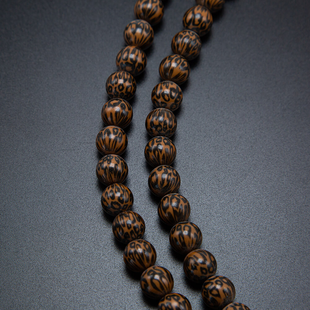 Acrylic Round Beads Leopard Beads