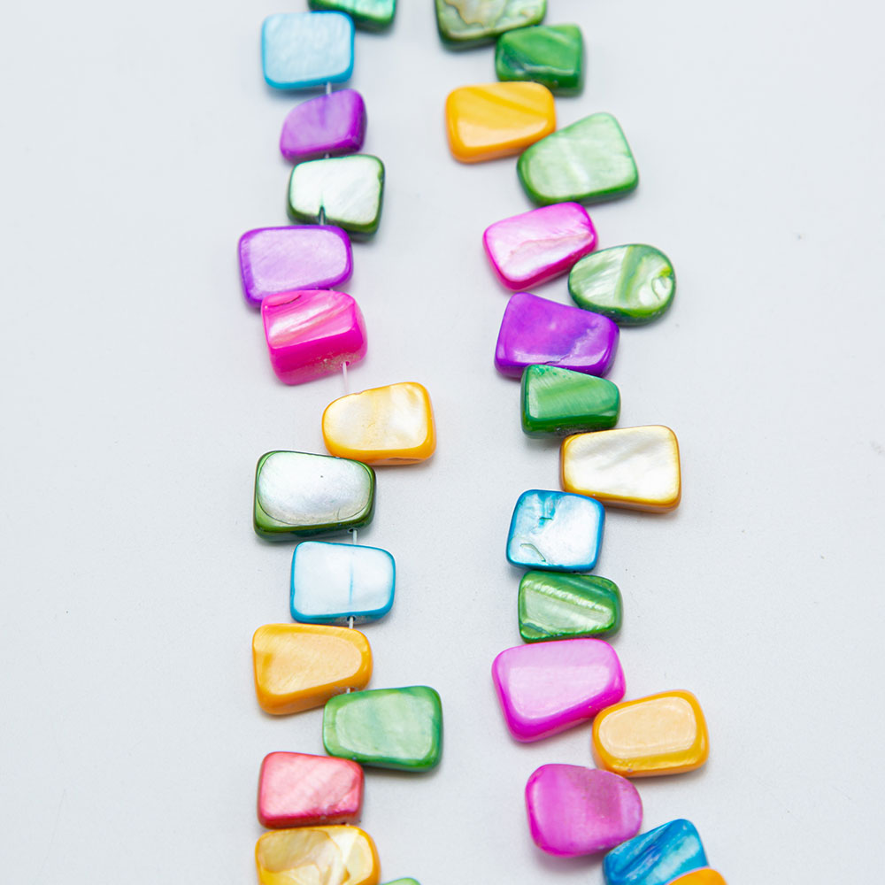 Dyed Shell Beads Mutil Color Fancy Beads