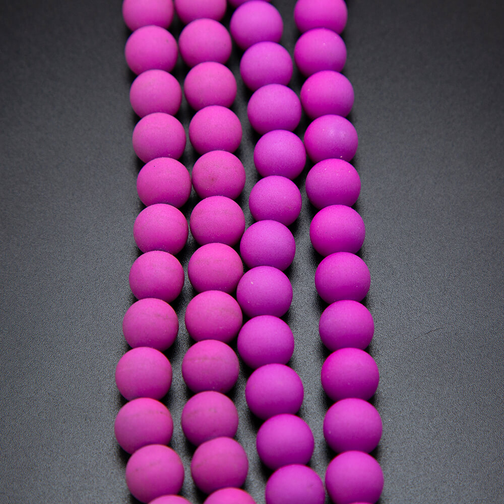 Hot Pink Rubberlized Pearl