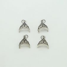 Tiara Antique Silver Charm