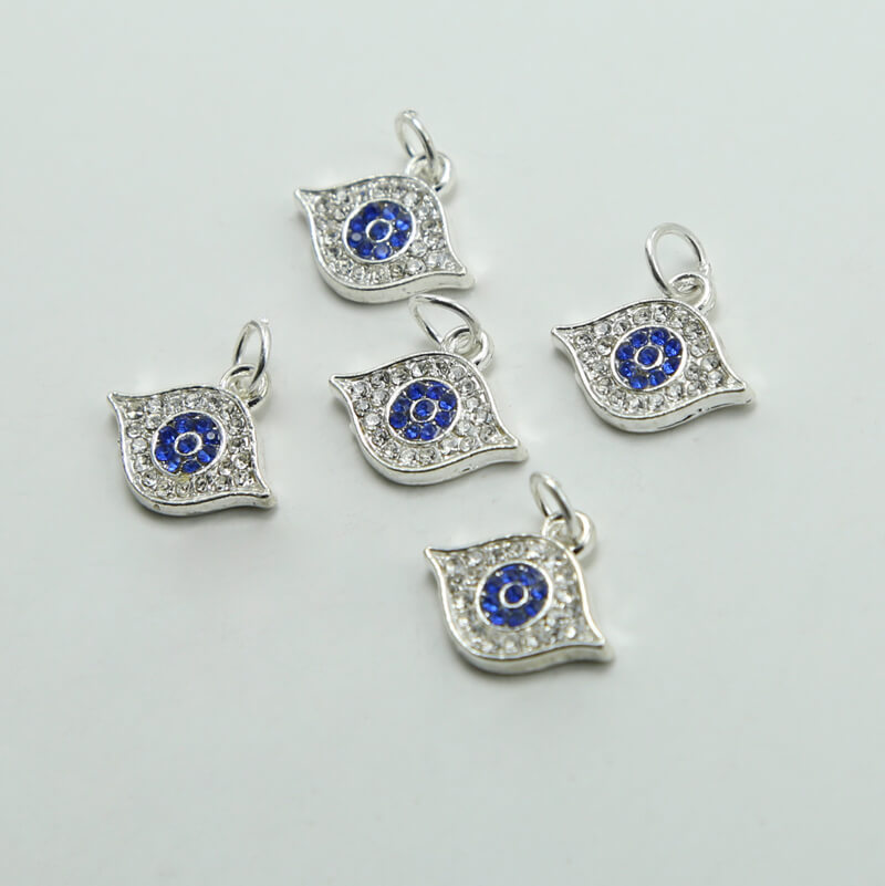 Evil Eye Silver Plated Charm