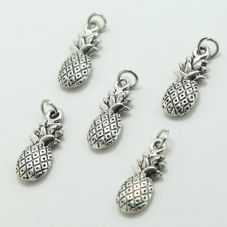 Pineapple Antique Silver Charm