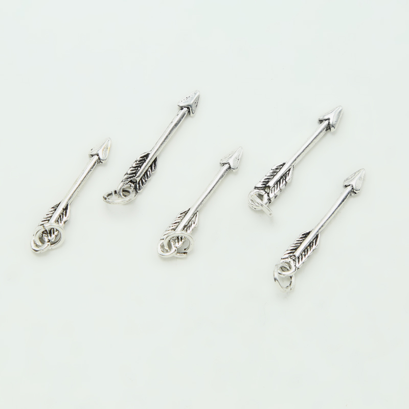 Arrow Antique Silver Charm