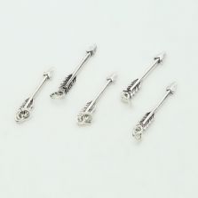Arrow Antique Silver Charm
