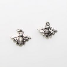 Bee Antique Silver Charm