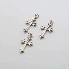 Cross Antique Silver Charm