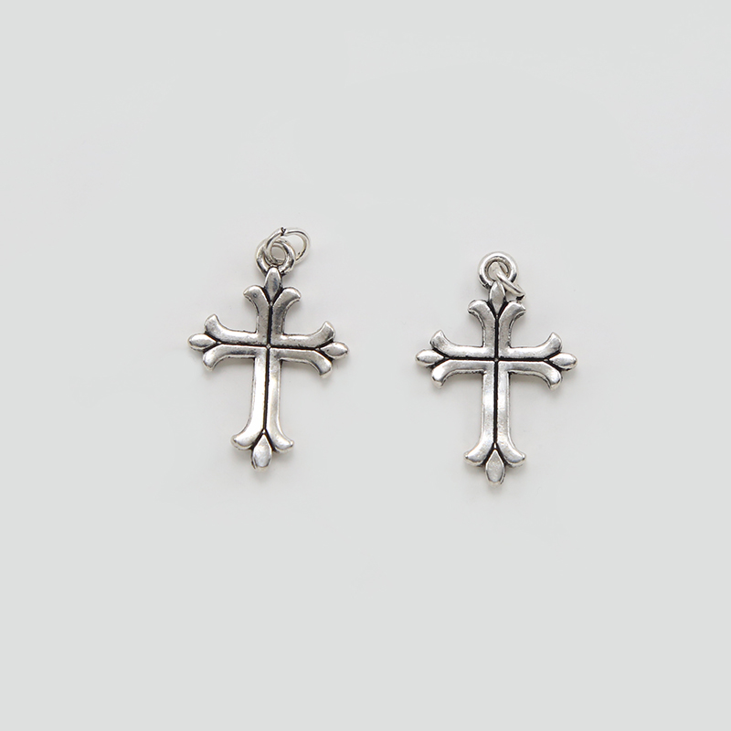 Cross Antique Silver Charm