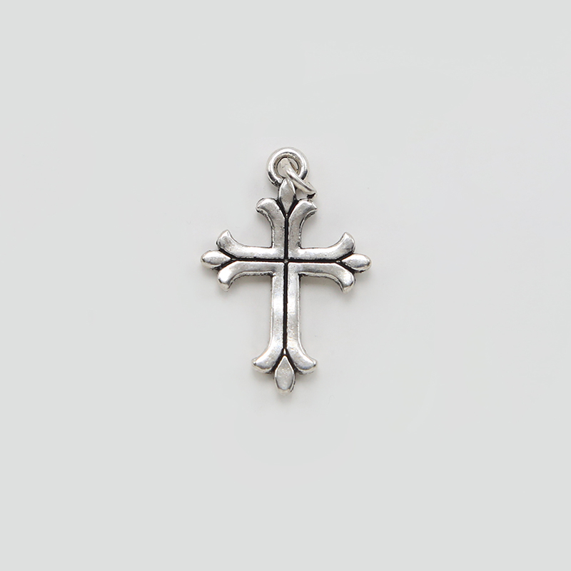 Cross Antique Silver Charm