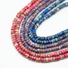 Purple Imperial Jasper Disc