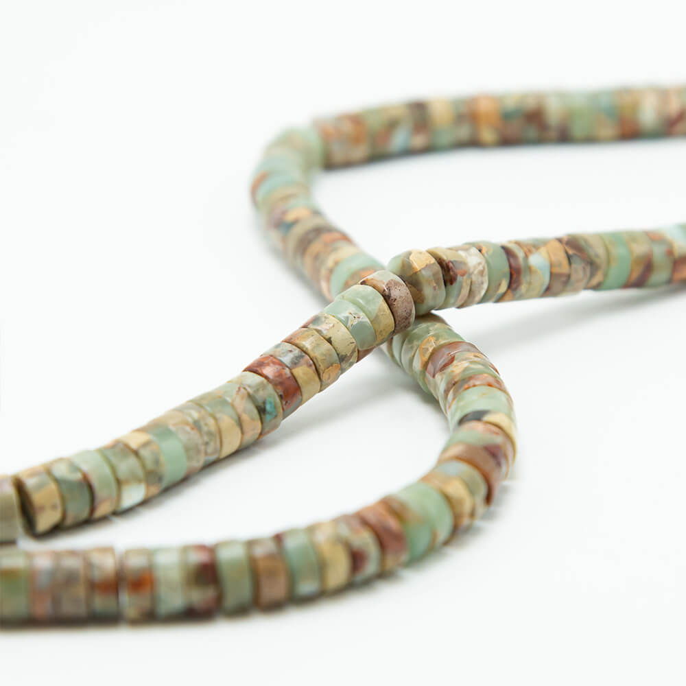 Snakeskin Imperial Jasper Disc