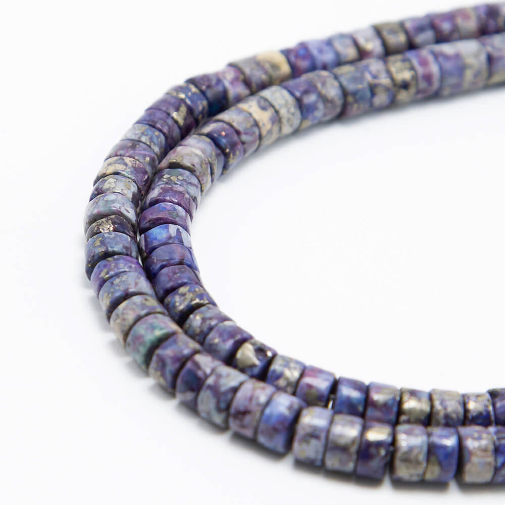 Purple Pyrite Disc