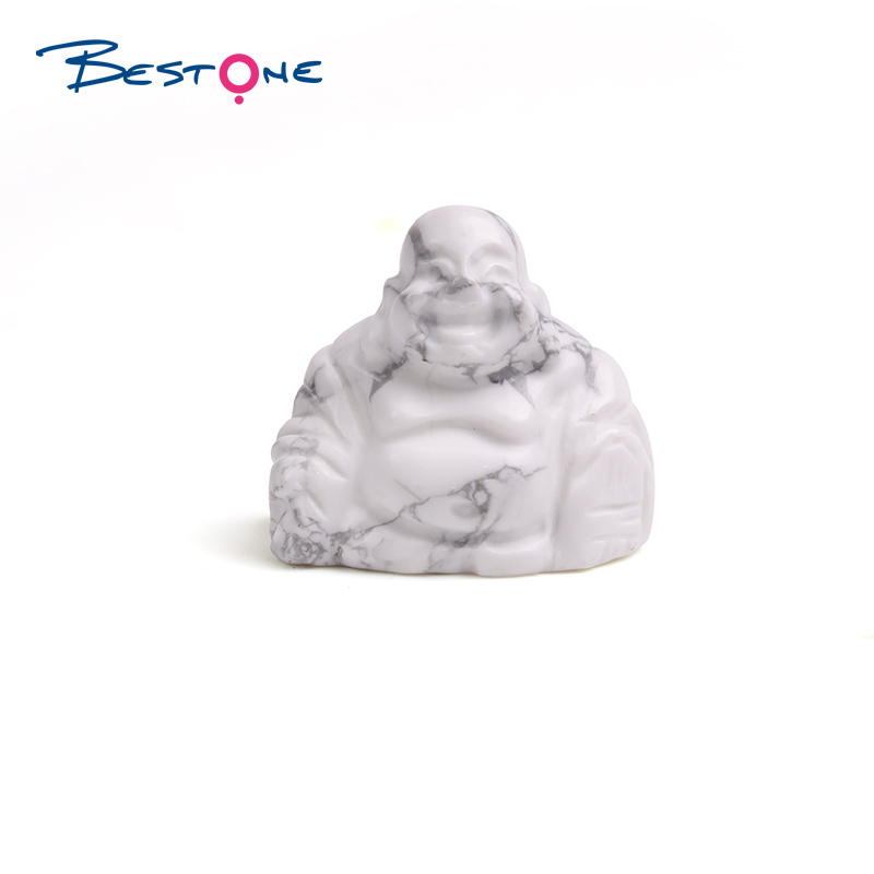 1.5寸Howlite Buddha