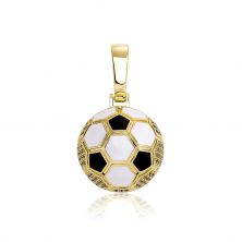 Football necklace pendant metal gold plated Football necklace pendant metal gold plated
