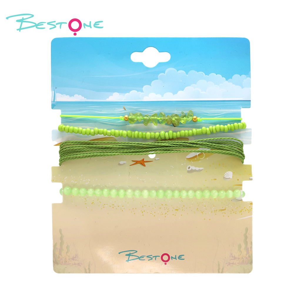 Handmade Bracelet with Natural Green Cat's Eye and Olive Crystals