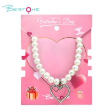 Pearl Necklace with Heart Pendant Pearl Necklace with Heart Pendant