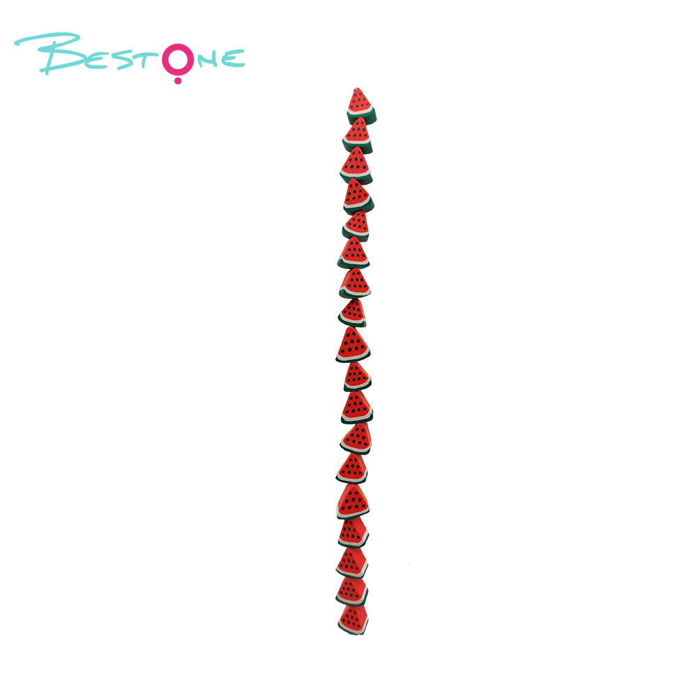 Bestone Stock Wholesale DIY Loose 3x8mm 7 Inches Beads Colored Clay beads Set