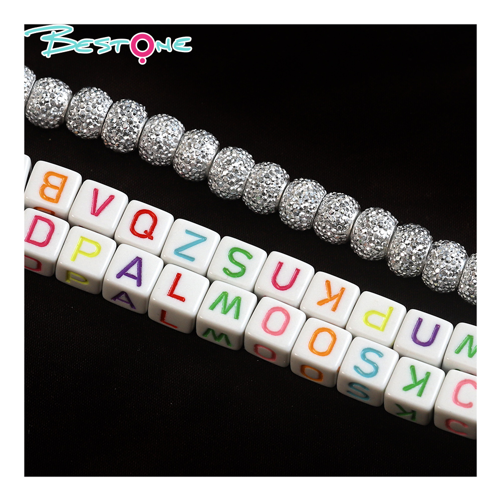 Bestone DIY Alphabet Bead String Set