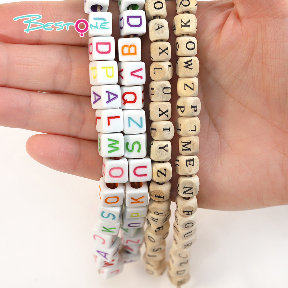 Bestone DIY Alphabet Bead String Set