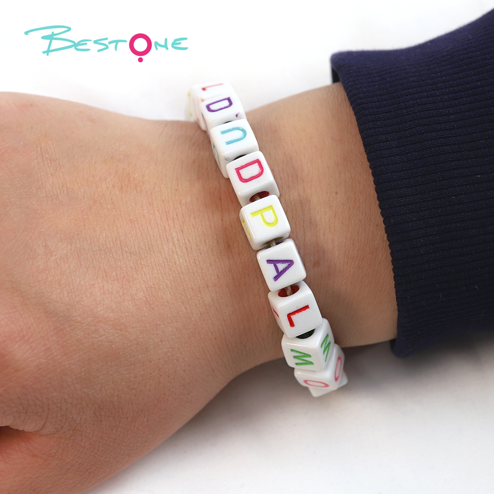 Bestone DIY Alphabet Bead String Set
