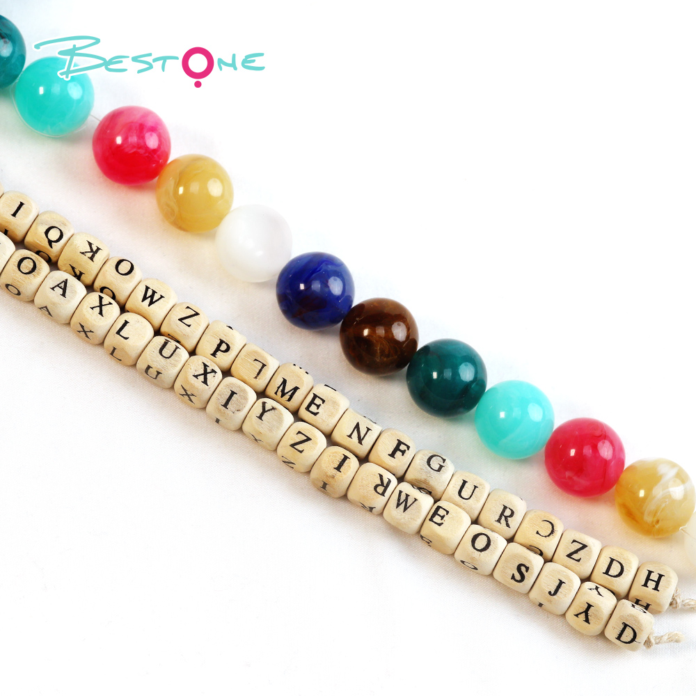 Bestone DIY Alphabet Bead String Set