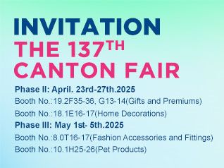 Meet Us at the 137th Canton Fair