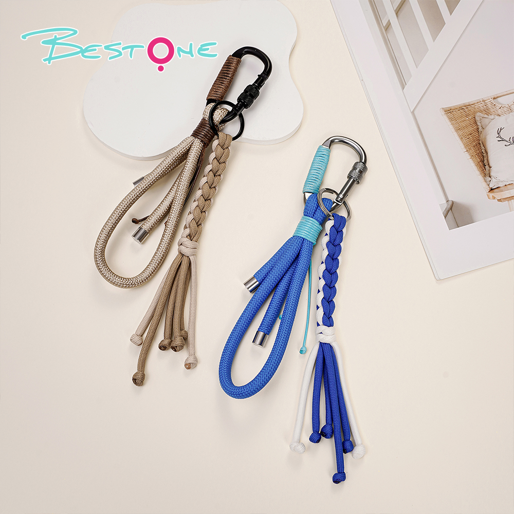 Hand-knitted Long Knot Tassel Pendant