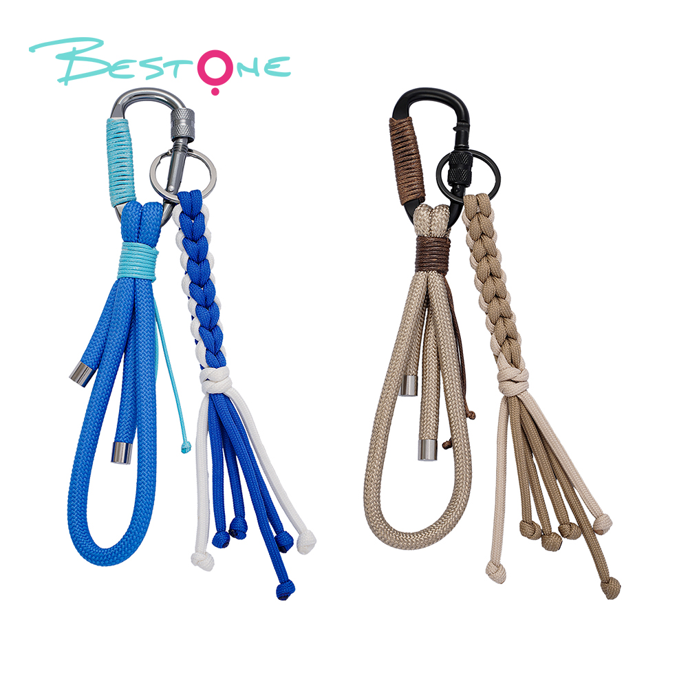 Hand-knitted Long Knot Tassel Pendant