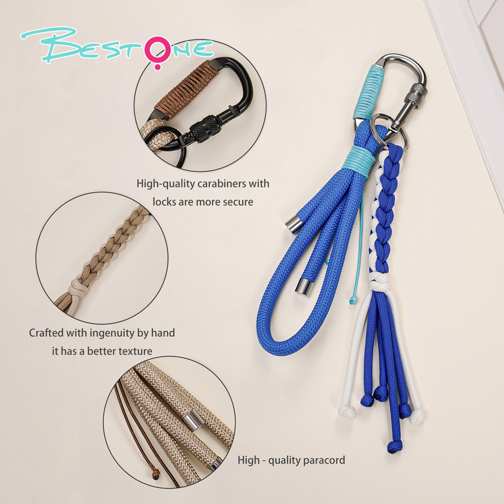 Hand-knitted Long Knot Tassel Pendant