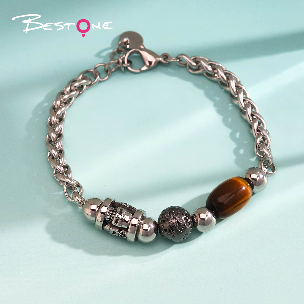 Steel Spirit Skull Bracelet – 7