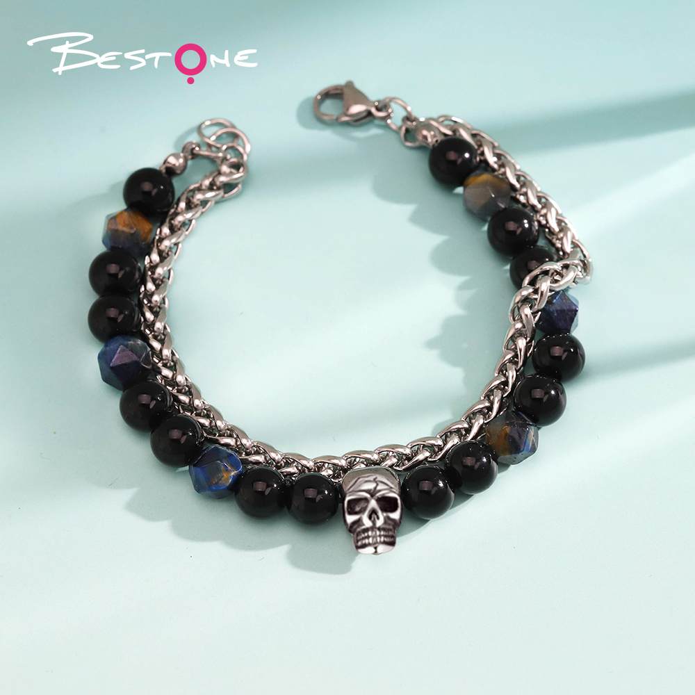 Steel Spirit Skull Bracelet – 7