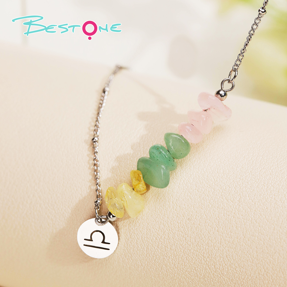 Zodiac Spirit Crushed Stone Necklace – 41cm