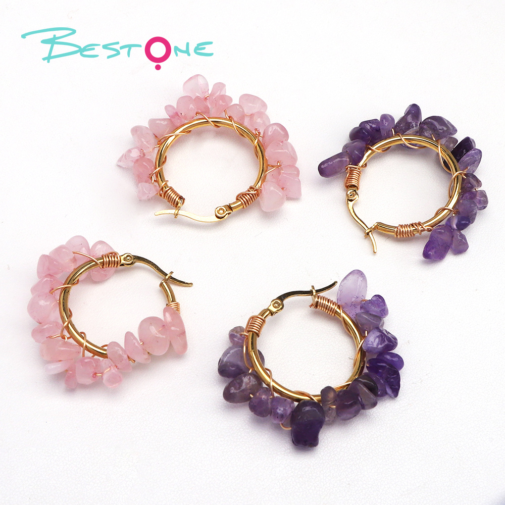 Mini Gemstone Energy Stud Earrings – 3.5mm Healing Crystal & Energy Stone