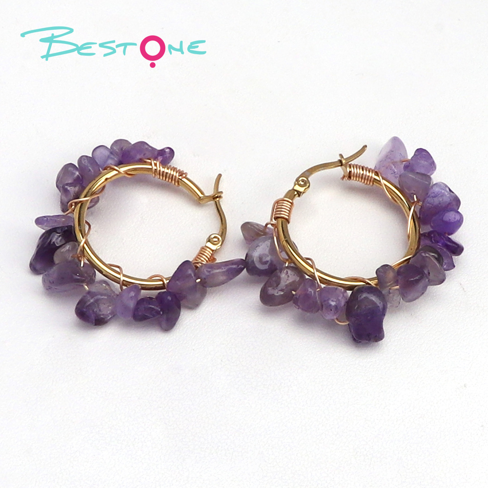 Mini Gemstone Energy Stud Earrings – 3.5mm