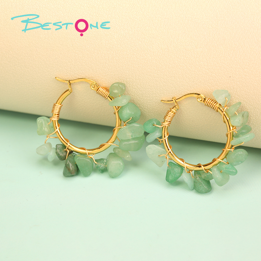 Mini Gemstone Energy Stud Earrings – 3.5mm