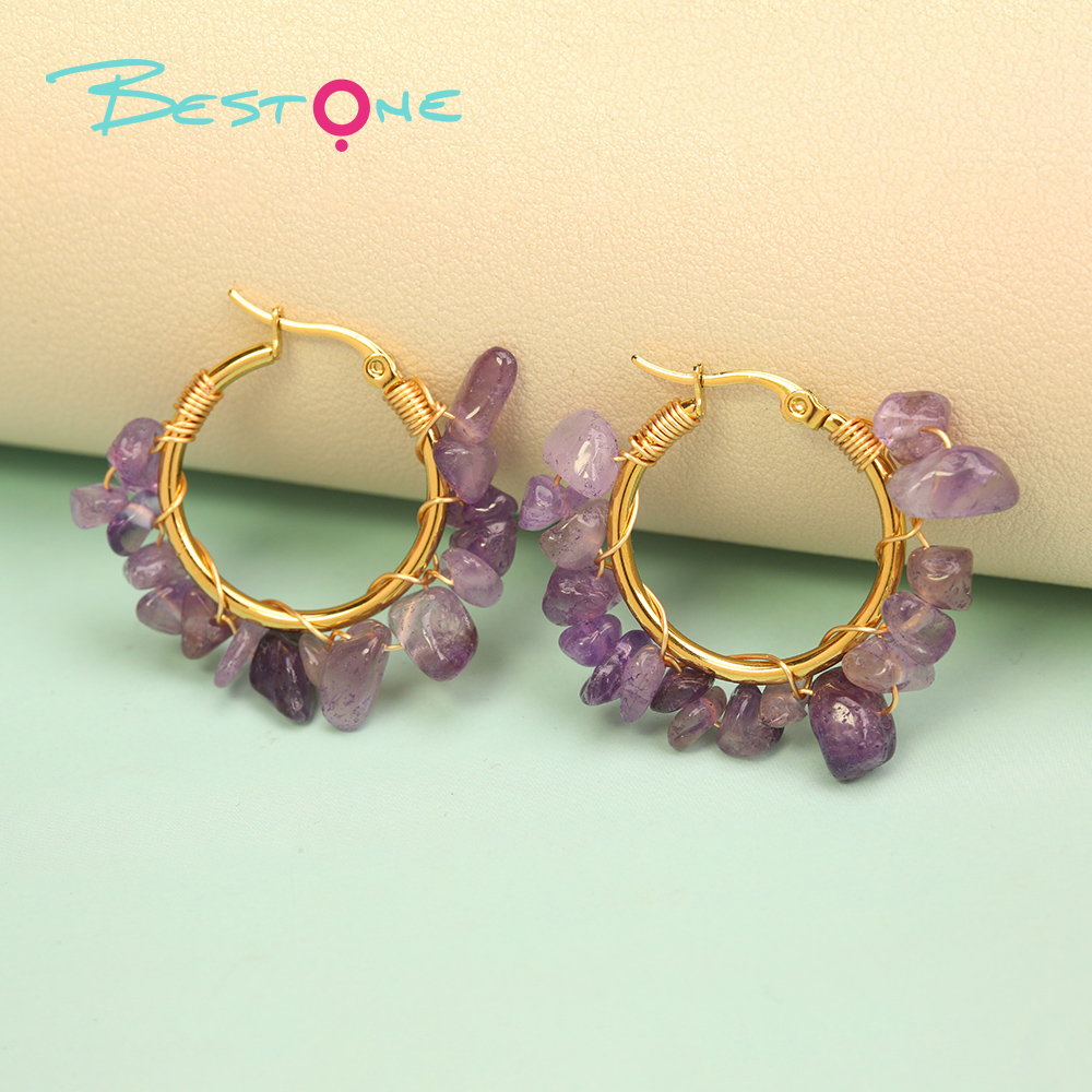 Mini Gemstone Energy Stud Earrings – 3.5mm