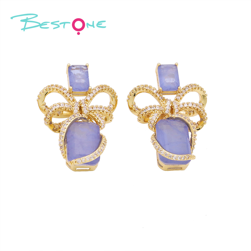 Fusion Art Glass Jewelry Set 2 – Earrings & Necklace
