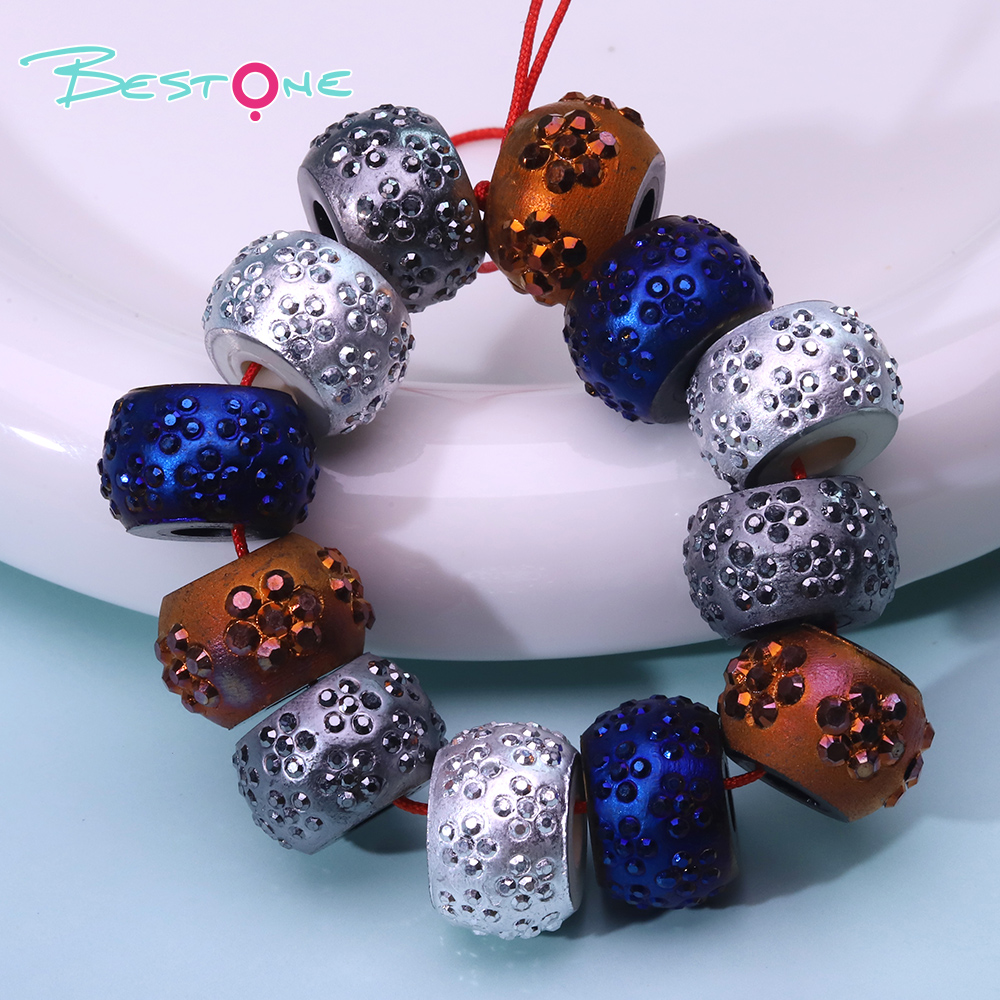 Resin Imitation Mineral Irregular‑Shape Beads, 10×15 mm