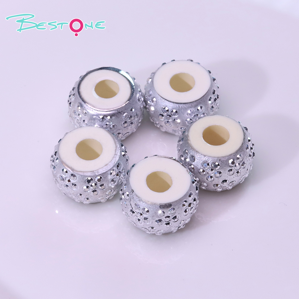 Resin Imitation Mineral Irregular‑Shape Beads, 10×15 mm