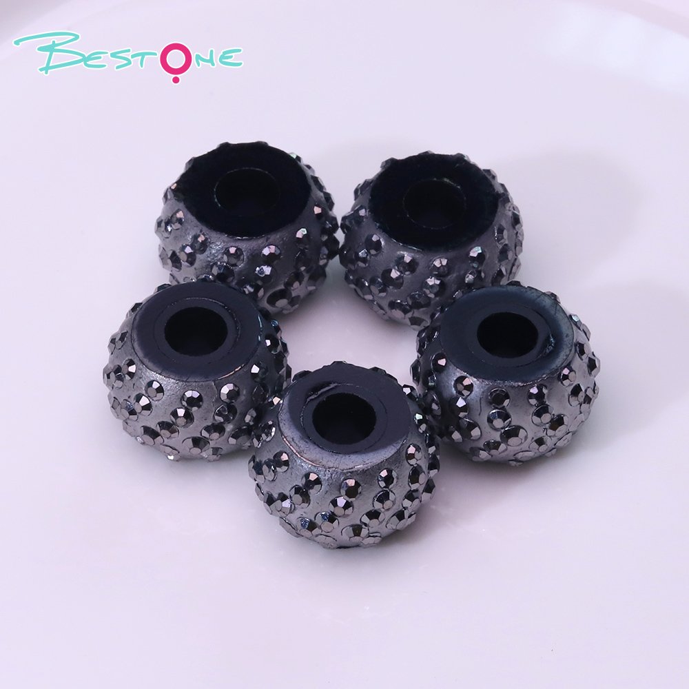 Resin Imitation Mineral Irregular‑Shape Beads, 10×15 mm