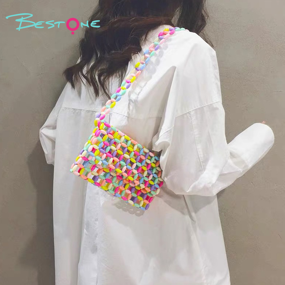 Custom Handwoven Acrylic Beaded Handbags – Creative Shapes & Functional Designs – Multiple Styles & Sizes