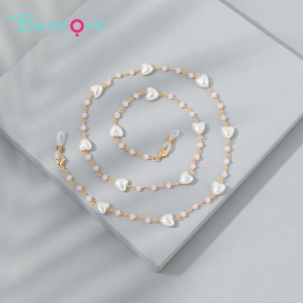 Multifunctional Beaded Chain – Crystal Glass + Acrylic + CCB – 72cm – Assorted Colors