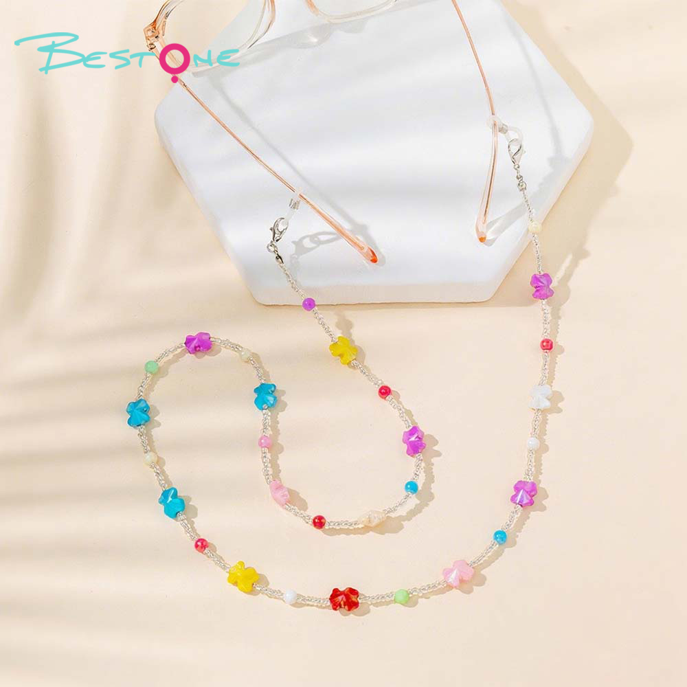 Colorful Acrylic + CCB Multifunctional Chain – 72cm – Dolphin / Bow / Bead Styles