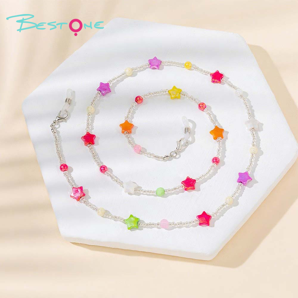 Colorful Acrylic + CCB Multifunctional Chain – 72cm – Dolphin / Bow / Bead Styles