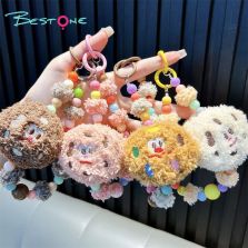 Acrylic Beaded Phone Charm – Cookie & Pom-Pom Theme – 11 Inches – Multi Colors Available