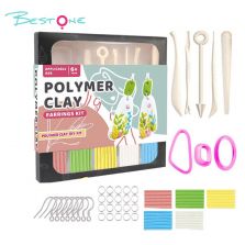 Polymer Clay DIY Earring Kit – Complete Set with Tools & Accessories – Black Box – 22.5×22.5×2.3cm Polymer Clay DIY Earring Kit – Complete Set with Tools & Accessories – Black Box – 22.5×22.5×2.3cm